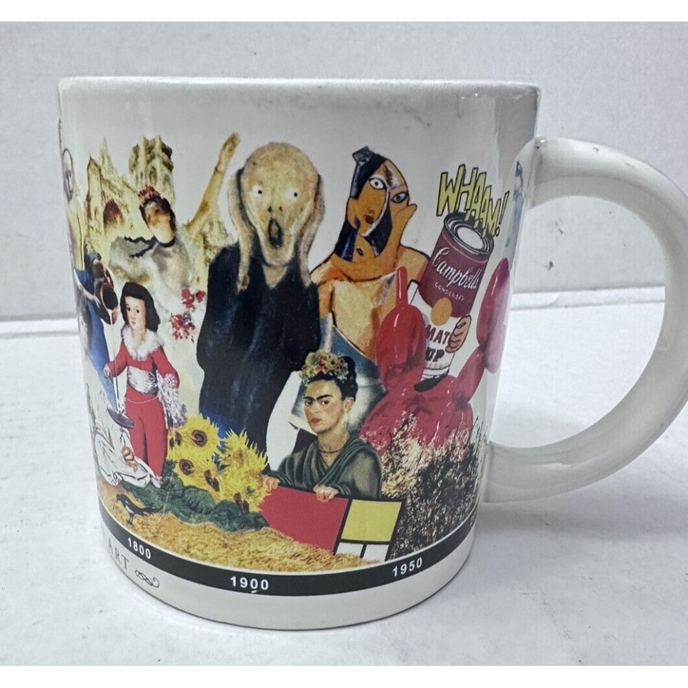 A Brief History Of Art Coffee Mug By The Unemployed Philosophers Art‎ Guild